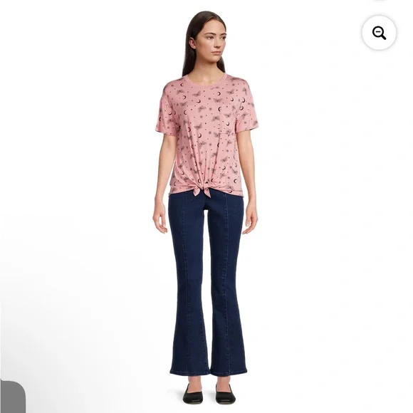 No Boundaries Navy Flare Jeans